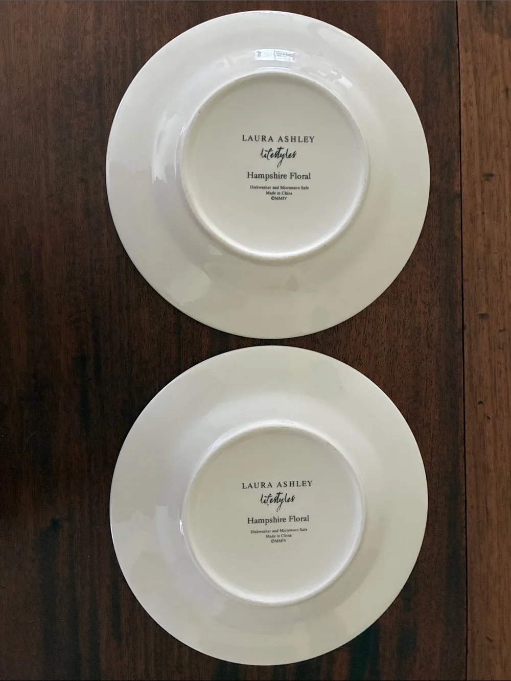 Set of 6 Laura Ashley Hampshire Floral Salad Plates